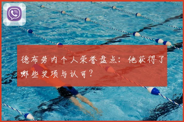 德布劳内个人荣誉盘点:他获得了哪些奖项与认可?